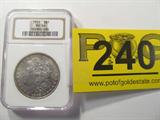 Coin 1903-P Morgan Silver Dollar MS64
1903-P Morgan Silver Dollar . 26.73g of 90% Silver. 4,652,755 minted. Graded by NGC as MS64. No Sales Tax on Coins, Currency, or Bullion.