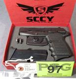 Gun SCCY Model CPX-1 in 9 MM Semi Auto Pistol-Used
SCCY Model CPX-1 in 9 MM Semi Automatic Pistol. Features two magazines, magazine extensions, and trigger lock. A very compact 9mm, easy to carry and very reliable. Condition grades at 95% with minimum wear. Used in box.
Tag Word: Gun
#C2100 CCY Model CPX-1 in 9 MM Serial Number 038805 Semi Automatic Pistol