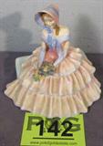 Royal Doulton "Day Dreams" Figurine
A beautiful Royal Doulton bone china figurine, "Day Dreams". Stamped with the Royal Doulton hallmark. There are no chips, cracks or crazing on this piece. Measures approximately 5.5" tall.