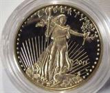 Coin 2011 1/2 Ounce U.S. Gold Coin PR65
2011 1/2 Ounce .999 fine United States Gold Coin. Graded by the Consignor as PR65. No Sales Tax on Coins, Currency, or Bullion. #291-53.
