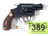 Gun S&W Model 36 in 38 SPL Double Action Revolver
Smith & Wesson (SW) Model 36 in 38 SPL Double Action Revolver. Features SW wood grips, blued frame, and 2" barrel. Condition grades at 95%+. Shows no holster wear. Used.
Tag Word: Gun