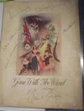 Autographed Gone With The Wind Program Gable Leigh
Gone With The Wind theater program signed by Clark Gable, Vivien Leigh, Leslie Howard, Olivia De Havilland, Thomas Mitchell and Victor Flemming. Signatures are certified by Authentic Autographs Unlimited, Serial # A15110. The Certificate of Authenticity is signed by Drew V. Max, a Court Qualified and Board Certified Forensic Document Examiner and handwriting expert who specializes in celebrities, sports, and antiquities. You may have seen Mr. Max on the reality television show "Pawn Stars".
From the internet: "Gone with the Wind is a 1939 American historical epic film adapted from Margaret Mitchell's Pulitzer-winning 1936 novel of the same name. It was produced by David O. Selznick and directed by Victor Fleming from a screenplay by Sidney Howard. Set in the 19th century American South, the film stars Clark Gable, Vivien Leigh, Leslie Howard, Olivia de Havilland, and Hattie McDaniel, among others, and tells a story of the American Civ