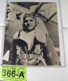 James H Doolittle Autographed Photo Aviation JSA
A hand signed sepia photograph of James H. Doolittle standing in front of a plane. The photo is signed, "To Dottie - With best wishes always - J.H. Doolittle". A notarized Letter of Authenticity from James Spence Authentication, LLC, certifies that the signature is genuine. The item has been assigned a unique serial number, X26723, which can be confirmed at any time at www.SpenceLOA.com.
From the internet: "General James Harold "Jimmy" Doolittle, USAF (December 14, 1896 – September 27, 1993) was an American aviation pioneer. Doolittle served as a brigadier general, major general and lieutenant general in the United States Army Air Forces during the Second World War. He earned the Medal of Honor for his valor and leadership as commander of the Doolittle Raid while a lieutenant colonel. Shortly after the Japanese attack on Pearl Harbor on December 7, 1941, and America's entry into World War II, Doolittle was recalled to active duty. He wa