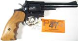 Gun Ruger Security Six in 357 Mag DA Revolver-Used
Ruger Security Six in 357 Magnum Double Action Revolver. Features after market molded wood grips and 6" barrel. Condition grades at 90% due to use and wear. Used.
Tag Word: Gun
#C2140 Ruger Security Six in 357 Magnum Serial Number 153-15446 Double Action Revolver