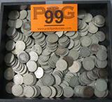 Coin 250 Liberty head Nickels
250 Old Liberty Head Nickels, sometimes called V Nickels from Various Dates and in Various Conditions. No Sales Tax on Coins, Currency, or Bullion. #99-27.