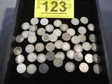 Coin 50 Barber Head Dimes VF
50 Barber Head Dimes of Various Dates. 2.5g of 90% Silver per Coin. Graded by the consignor as Very Fine. No Sales Tax on Coins, Currency, or Bullion.