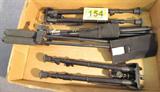 Firearm Lot of Rifle Support Systems
Lot of Rifle Support Systems:
- two bi-pods- one scissor
- one scissor
- one pole
Tag Word, Firearm, Gun, Accessories