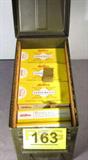 Firearm Lot of 45 AWCP Ammunition
Firearm Lot of 45 AWCP Ammunition. Type Automatic Match AP; 185 grain FMC. Approximately 800 rounds.
Tag Word: Gun, Firearm, Ammunition