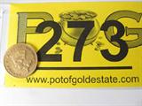 Coin 1878 Indian Princess $3.00 Gold Coin XF/AU
1878 Indian Princess Head $3.00 Gold Coin. 5.015g of 90% Gold. 82,324 minted. Very Rare Date. Graded by the Consignor as Extremely Fine to About Uncirculated. No Sales Tax on Coins, Currency, or Bullion.