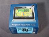 Magellan RoadMate 1440 GPS Navigation Device NIB
Hey girls, don't ever get lost again when you are the high bidder on this lot. A Magellan RoadMate model 1440, GPS navigational device. A perfect gift for that man who will never stop for directions. Appears to be new in the box and includes:
- GPS receiver
- Maps that have been pre-loaded
- Windshield mount
- Adhesive disc for dash mounting
- Vehicle power adapter
- USB cable
- User handbook
