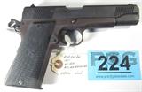 Gun RSA Ent Model 1911 in 45 ACP Semi Pistol-Used
RSA Ent Model 1911 in 45 ACP Semi Auto Pistol. Manufactured by Firestorm. Features a full size frame, grip & thumb safety, and skeleton hammer. Condition grades at 85% due to use and wear. Used.
Tag Word: Gun
#C2306 RSA Ent Model 1911 in 45 ACP Serial Number T1-04-09326-03 Semi Auto Pistol