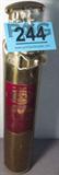General Quick Aid Model 95-HD Fire Extinguisher
A vintage 1-1/2 quart hand held vaporizing liquid fire extinguisher that appears to be brass and was made by General Fire Guard, Quick Aid Model 95-HD. The original contents was not less than 25% carbon tetrachloride. Includes wall mount. Measures approximately 17" long.