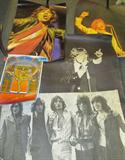 Lot of 5 Vintage Rolling Stones Posters
A great lot of vintage posters featuring the legendary Rolling Stones. Lot includes:
- 1969 Tea Lautrec Litho, concert tour poster featuring a psychedelic nude. Measures 21" x 14". Has a crease in the middle.
- Black and white paper poster of a single band member. Measures 41" x 28".
- 1972 black and white Personality Poster featuring all 5 band members. Measures 39" x 28".
- 1973 color poster featuring Mick Jagger, Great Western Distributors, Inc. Measures 33" x 23".
- A color Personality Poster featuring one band member. Measures 34" x 24".