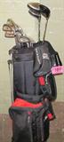 Nickent Golf Clubs Belding Bag & Golf Accessories
A great lot for a new golfer. You'll get everything you need all at the same time. This fantastic lot includes:
- Nickent GH Plus 450 Hypersteel right-handed clubs:
1 / 3 / 5 woods
3 / 4 / 5 / 6 / 7 / 8 / 9 irons
pitching wedge
sand wedge
- A Shadow Creek White Hot Odyssey "1" putter.
- Two 3-pack sleeves of Top Flite golf balls.
- A twilight tracer ball.
- Wooden tees and extra balls.
- Four club covers for the woods and putter.
- One pair winter gloves.
- One pair FJ white leather gloves.
- Belding carrying bag with a kick stand.
