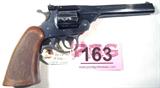 Gun H&R Sportsman in 22 LR DA Revolver-Used
H&R Sportsman in 22 LR Double Action Revolver. Features a blued frame, wood grips, and 9 shot cylinder. Condition grades at 85% due to use and wear. Used.
Tag Word: Gun
#C2510 H&R Sportsman in 22 LR Serial Number 49811 Double Action Revolver