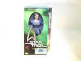 Star Trek Playmates Deanna Troi 12" NIB
Boldly go where no one has gone before! Lot features a collectible Star Trek Next Generation poseable action figure from Playmates Toys, Inc. Counselor Deanna Troi graduated from Starfleet Academy in 2359 and was assigned to the U.S.S. Enterprise in 2364. Doll is in excellent condition in the unopened original box.