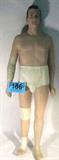 Medical Doll / Mannequin Demonstrates Ace Bandages
A vintage medical model doll or mannequin which features the proper placement of ace bandages. Male model is made of a hard resin and measures approximately 30" tall. There are no manufacturer marks nor dates on this item.