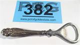 Jewelry Sterling Silver Bottle Opener
Fabulous sterling silver bottle opener. Unknown maker and age. Marked "sterling", measures: 5" long. Total weight: .98 ozt.
Tag word: Sterl925
#2447-9051-CFSG52281