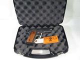 Gun RIA 1911-A1 in 45 ACP Semi Auto Pistol-Used
Rock Island Armory Model 1911-A1 CS Tactical in 45 ACP Semi Auto Pistol. Features Smooth Wood Grips, Parkerized Steel Frame, FT: Dovetail Ramp RR: Snag Free Sights, 3.5" Bull Barrel, Series 70 Type Firing System, Guide Rod, Combat Hammer, Skeletonzied Trigger, and One 7 rd Magazine. Condition grades at 80% due to surface rust on saftey and a cracked grip. Used in box.
Tag Word: Gun
#C3114 Rock Island Armory Model 1911-A1 in 45 ACP Serial Number RIA1269821 Semi Auto Pistol Z12
