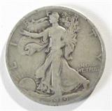 Coin 1919-P Walking Liberty Half-Dollar Fine
1919-P Walking Liberty Half-Dollar. 12.5g of 90% Silver. 962,000 minted. Rare Date. Graded by the Consignor as Fine. No Sales Tax on Coins, Currency, or Bullion. #6-57.