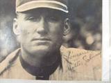 Walter Johnson Autographed Photo ACE
A black and white photograph of Walter Johnson which has been hand signed by Mr. Johnson. Signature is certified by Autograph Certification Experts, LLC, Justin Chris Priddy, President. Certification # R5805 can be verified at www.autographcertificationexperts.com.
From the internet: "Walter Perry Johnson (November 6, 1887 – December 10, 1946), nicknamed "Barney" and "The Big Train", was a Major League Baseball right-handed pitcher. He played his entire 21-year baseball career for the Washington Senators (1907–1927). He would later serve as manager of the Senators from 1929–1932 and for the Cleveland Indians from 1933–1935. One of the most celebrated and dominating players in baseball history, Johnson established several pitching records, some of which remain unbroken. He remains by far the all-time career leader in shutouts with 110, second in wins with 417, and fourth in complete games with 531. He once held the career record in strikeouts with 3