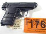 Gun Bryco Arms 25 in 25 ACP Semi Auto Pistol-Used
Bryco Arms Model 25 in 25 ACP Semi Auto Pistol. Great pocket pistol. Condition grades at 80% due to use and wear. Used
Tg Word: Gun
#C3047 Bryco Arms Model 25 in 25 ACP Serial Number 156688 Semi Auto Pistol Z12
