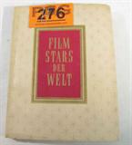 Vintage German Photo Album "Film Stars Der Welt"
A vintage 70 page German album featuring pictures and stories of film and movie stars of the world. The album was published by Greiling-Sammelbilder, Serie C. Publishing date is not listed. The entire album is written in the German language. American film stars included in the album are Rita Hayworth, Clark Gable, Cary Grant, Gary Cooper, Marlene Dietrich, Lauren Bacall, Ingrid Bergman, Bob Hope, Red Skelton, Lucille Ball and many others.
ZB4623