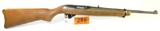 Gun Ruger 10/22 in 22 LR Semi Auto Rifle-Used
Ruger 10/22 in 22 LR Semi Auto Rifle. Features wood stock and 10rd detachable magazine. Condition grades at 90% due to a couple of marks on the stock. Used.
Tag Word: Gun
#C3149 Ruger 10/22 in 22 LR Serial Number 257-48965 Semi Auto Rifle Z12