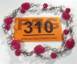 Jewelry Sterling Silver Pearl &Pink Stone Necklace
Gorgeous long strand sterling silver necklace featuring real pearls & faceted pink stones spaced over a long large link chain. 31" long.
Total weight: 1.65 ozt
ZB2447-9081-CFSG52300