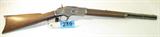 Firearm Antique Winchester 1873 in 32 WCF Rifle
Antique Winchester Model 1873 in 32 WCF Lever Action Rifle. Made in 1879. Features a 18 1/2" round barrel and dust cover for the ejection port. Condition grades at 80% which is very good for its age. The barrel appears to have been shortened.
NO PAPERWORK RQUIRED
Tag Word: Firearm, Gun

Z12