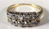 Jewelry 14K Yellow Gold Diamond Cluster Ring
Stunning 14K yellow gold diamond cluster ring, featuring twelve small diamonds in individual prong settings. Marked / signed "14K", fits a finger size 5.0.
Total weight: 1.5 dwt
ZB4910
