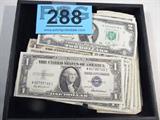 Coin Lot of Silver Certificates
Lot of Silver Certificates: 28 $1.00, 1 each $2.00 and 2 each $5.00. No Sales Tax on Coins,Currency, or Bullion. #288-ZB2447.