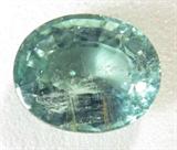 Jewelry Loose Gemstone Cuprian Tourmaline
Consignor states: "Tourmaline, Green/Blue, Paraiba, Mozambique, Cuprian Elbaite; 3.08 carats; 11x9 oval cut". Included Gemological Identification Report from Diamond Institute in Anaheim CA reads: "Primary color: Green
Secondary hue: Blue
Transparency: Transparent
Shape: Oval
Weight: 3.08 carats
Measurements: 8.11 mm x 9.97 mm
Group: Natural Tourmaline
Species: Natural Cuprian Elbite
Variety: Cuprian Green"
 
Gorgeous rare piece! Perfect for jewelry making! 
Tag words: Mineral, Stone, Loose unmounted gemstone.
ZB1341