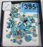 Jewelry Mixed Loose Gemstone Blue Topaz &Turquoise
Mixed lot of loose gemstones including:
- Several loose nugget style turquoise stones, varying shapes, sizes & shades, some pre-shaped for jewelry making. 
- Two stunning blue topaz stones, consignor states 8.76 ctw total weight. 
Gorgeous! Perfect for jewelry making!
Tag word: unmounted, gemstone, loose gemstones

ZB4841