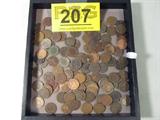 Coin 100 Indian Head Cents
100 old Indian Head Cents of Various Dates and Grades. No Sales Tax on Coins,Currency, or Bullion. #207-5.