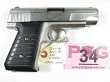 Gun Jennings Bryco 59 in 9 MM Semi Pistol-Used
Jennings Model Bryco 59 in 9 MM Semi Auto Pistol. Imported by Bryco. Features a stainless steel frame and black grips. Condition grades at 95%. Used.
Tag Word: Gun

#C3486 Jennings Model Bryco 59 in 9 MM Serial Number 894521 Semi Auto Pistol ZB4807