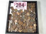 Coin 250 Old Indian Head Cents
250 Old Indian Head Cents of Various Grades, Dates, and Mints. No Sales Tax on Coins, Currency, or Bullion. #204-10.