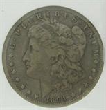 Coin Slab1894-P Morgan Silver Dollar NGC F12
Slabbed 1894-P Morgan Silver Dollar. 26.73g of 90% Silver. 110,000 minted. Rare Date. Graded by NGC as F12. No Sales Tax on Coins, Currency, or Bullion. #29-51.
Group - Category: Coins & Paper Money - US Silver Dollars
