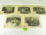 Lot of 5 1928 "Confessions of a Wife" Lobby Cards
A fantastic lot of 5 color lobby cards from the 1928 film, "Confessions of a Wife" starring Helene Chadwick. Cards are yellow from age, have some foxing, and one card has a tear in the upper left corner. Each card measures 11" x 14".
ZB4623