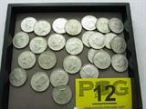 Kennedy Half-Dollars. 11.5g of 40% Silver. 7 each 1965-P, 2 each 1966-P, 12 each 1967-P, and 5 each 1968-D. No Sales Tax on Coins, Currency, or Bullion
