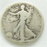 Coin 1921-P Walking Liberty Half-Dollar Good
1921-P Walking Liberty Half-Dollar. 12.5g of 90% Silver. 246,000 minted. Rare KEY Date. Graded by the consignor as Good. No Sales Tax on Coins, Currency, or Bullion.
