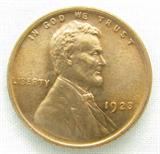 Coin 1923-P Lincoln Head Cent Gem BU
1923-P Lincoln Head Cent. 74,723,000 minted. Graded by the consignor as Gem Brilliant Uncirculated. NO Sales Tax on Coins, Currency, or Bullion.