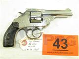 Gun Iver Johnson Top Break in 32 S&W Revolver-Used
Vintage Iver Johnson Model Top Break in 32 S&W Double Action Revolver. Early model with a chrome finish. Condition grades at 90% due to use and wear. Used.
