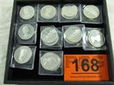 Coin 20 1984 Canadian Silver Dollars
20 1984 Canadian Silver Dollars. 23.3276g of 50% Silver per Coin. Coins appear to be in Proof condition. No Sales Tax on Coins, Currency, or Bullion. # 168-7.
