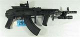 CIA AMD65 in 762 x 39 Semi Auto Rifle-Used
CIA Model AMD65 in 762 x 39 Semi Auto Rifle. Features folding stock, 30 rd magazine, black finish, NcSTAR holographic sight, laser, an light. Condition grades at 95%. Very light exterior wear. Used.