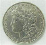 Coin 1893-O Morgan Silver Dollar XF
1893-O Morgan Silver Dollar. 26.73g of 90% Silver. 300,000 minted. Rare Date. Graded by the consignor as Extremely Fine. No Sales Tax on Coins, Currency, or Bullion.