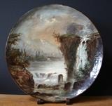 Emile Galle ceramic plate 13" diameter  $8,000        Mint Condition