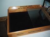 Sheaffer's Lead Pencil Display cabinet.