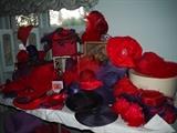 Red Hat Society! Collection of stunning hats!