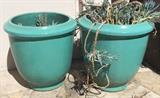 Glazed Ceramic Garden Pots